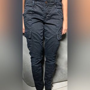Black cargo pants